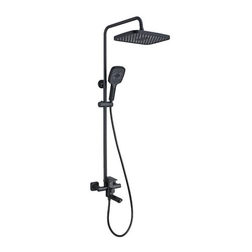 Душевая стойка ProHanss P60.24.06 настенная цвет черный - фото 2