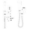 Гигиенический душ со смесителем Wonzon & Woghand WW-88809903-CR хром