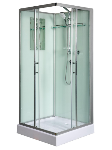 Душевая кабина WeltWasser WW500 LAINE 1001 (10000003260) 90х90 - фото 3