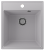 Кухонная мойка Ulgran Quartz Forte 425-04 43х49 цвет серый поверхность матовая