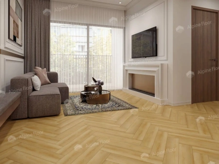 SPC ламинат Alpine Floor Parquet Light ECO 13-29 MC Дуб Батейн толщина 0.4 см 43 класс 600х125