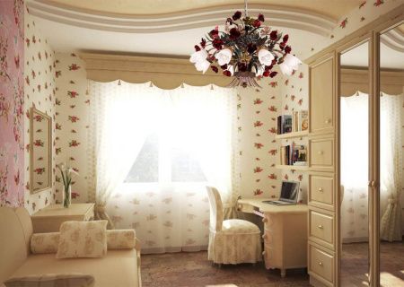 Люстра подвесная Lucia Tucci Fiori Di Rose Brown (Фиори Ди Росе Бровн) Fiori Di Rose 1760.8