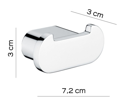 Крючок для ванны Gedy Azzorre A126(13)