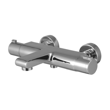 Смеситель для ванны LeMark Yeti LM7832C настенный хром с термостатом