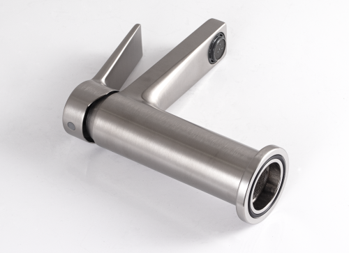 Смеситель Remer Slash & Dot SL12XV на раковину нержавеющая сталь - фото 3