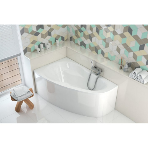 Ванна Excellent NEWA WAEX.NEL16WH 160х95 пристенная асимметричная - фото 5