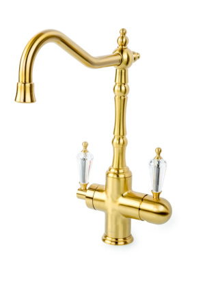 Смеситель для кухни Boheme Kitchen 111-SW на мойку бронза