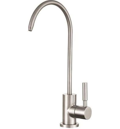 Смеситель для кухни Aquanet Steel AF210-91S на мойку нержавеющая сталь