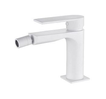 Смеситель AQG Alpha 01ALP200BL на биде белый матовый Смеситель AQG Alpha 01ALP200BL на биде белый матовый