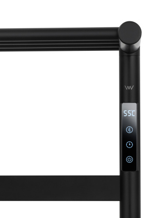 Полотенцесушитель электрический Wonzon & Woghand Essen WW-A403-MB 55х75 черный
