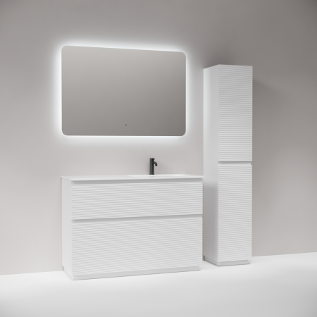 Тумба под раковину Sancos FOLK Floor FL120FRW 120х40 напольная цвет белый