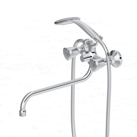 Смеситель для ванны и душа Damixa Object 349500000 настенный хром