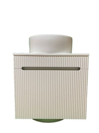 Тумба с раковиной Sintesi STL.W7025_SIN-LVB-APP-416 60х60 подвесная цвет белый