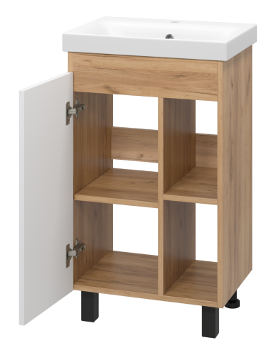 Тумба под раковину Misty Крафт П-Кра-07050-011 47х33х70 напольная - фото 4