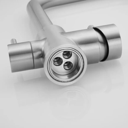 Смеситель для кухни Shevanik S268B на мойку сатин