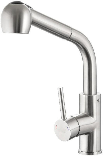 Cмеситель Haiba HB70304-2 на мойку полированная сталь - фото 2