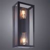 Уличный настенный светильник Arte Lamp BELFAST (БЕЛФАСТ) A4569AL-2BK