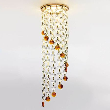 Светильник встраиваемый Ambrella Light Long (Лонг) K3440 CL/BR/G