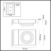 Уличный настенный светильник Odeon Light Vart (Варт) 6654/5WL