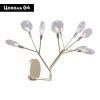 Бра Crystal Lux Evita (Евита) Evita AP9 Gold/Transparent