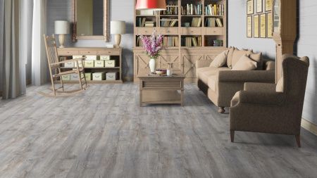 Ламинат Tarkett Estetica 933 Дуб Эффект светло-серый Т028090 толщина 0,9 см 33 класс 1292х194