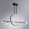 Люстра потолочная Arte Lamp Saturn (Сатурн) A7791SP-59BK