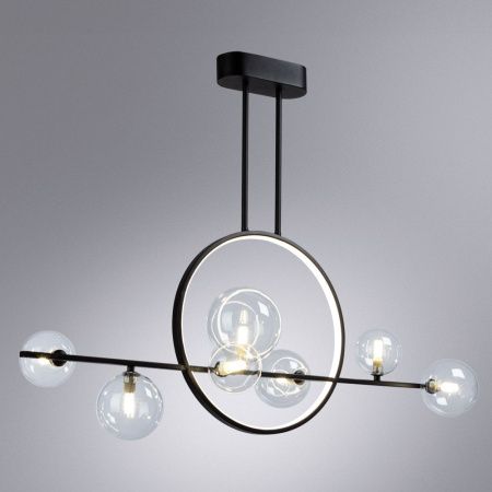 Люстра потолочная Arte Lamp Saturn (Сатурн) A7791SP-59BK