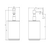 Дозатор для жидкого мыла Gessi Tondo 66437#299