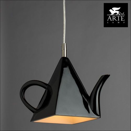 Светильник подвесной Arte Lamp Cafeteria (Цафетериа) A6604SP-1BK - фото 3