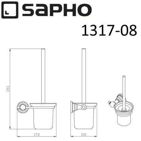 Ершик Sapho DIAMOND 1317-08