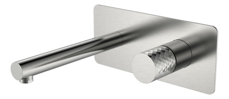 Смеситель Boheme Stick 125-NB встраиваемый никель