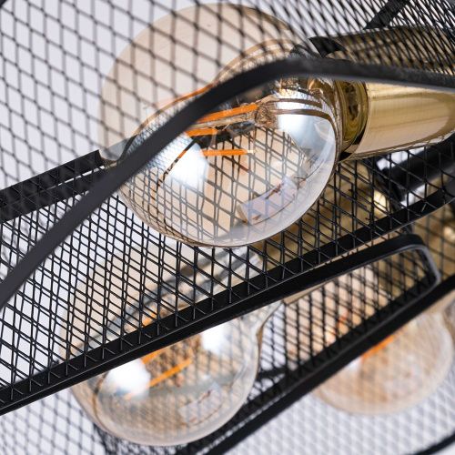 Люстра на штанге Arte Lamp Maasym (Маасым) A7044PL-8BK - фото 3