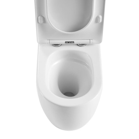 Унитаз-компакт напольный с бачком Тритон Corso Щ0000060853 белый с сиденьем микролифт безободковый смыв торнадо