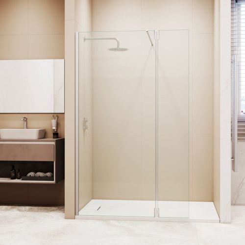 Душевая перегородка RGW Walk In 351005063-11 60х195 стекло прозрачное профиль хром - фото 2