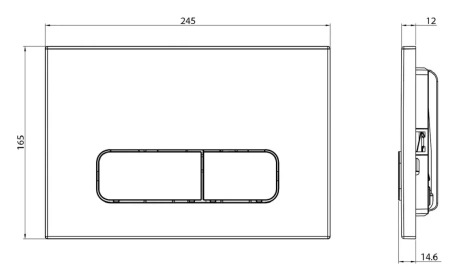 Сет унитаз + инсталляция + кнопка 111.300.00.5+FP.320.46.01+AM25010