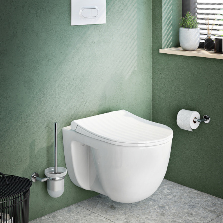 Чаша унитаза подвесная Vitra S40 7759B003-0075 цвет белый без сиденья безободковая каскадный смыв