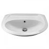 Раковина из сантехнического фарфора Santek Бриз 1WH110463 60х50 подвесная цвет белый