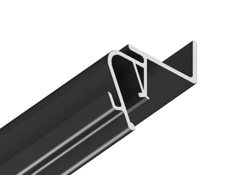 Алюминиевый профиль Ambrella Light Alum Profile (Алум Профиле) GP4100BK