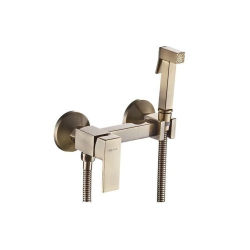 Гигиенический душ со смесителем Shevanik S137Q бронза - фото 2