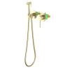 Смеситель с гигиеническим душем Timo Saona 2339/17SM встраиваемый в стену золото