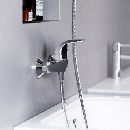 Смеситель для душа Damixa Eclipse 312000001 настенный хром