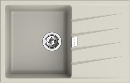 Кухонная мойка Rivelato RAUM RM-78 topazio 80х50 цвет бежевый