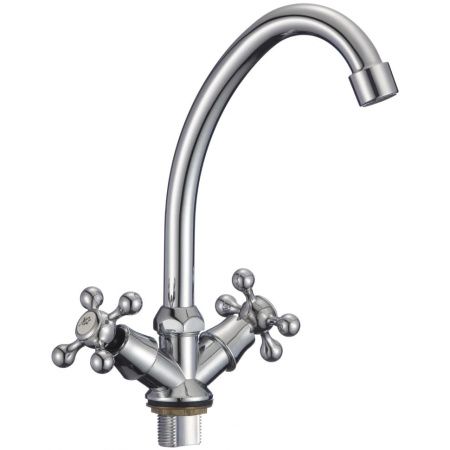 Смеситель для кухни Fmark FM4008 на мойку хром