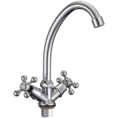 Смеситель для кухни Fmark FM4008 на мойку хром - фото 2