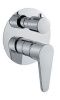 Смеситель для ванны и душа Fiore 88CR7561 настенный хром