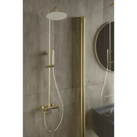 Душевая стойка Esko ST1425SHAGold настенная цвет золото
