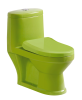 Унитаз напольный с бачком Gid Aventura Tr2192-G (62207) зеленый с сиденьем микролифт