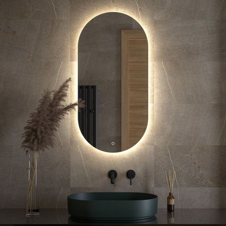 Зеркало с подсветкой Defesto OPTI DF 2904S 50х100 подвесное