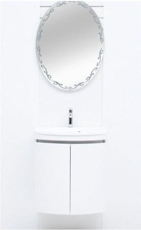 Тумба с раковиной De Aqua Токката 167128 60х40 напольная цвет белый