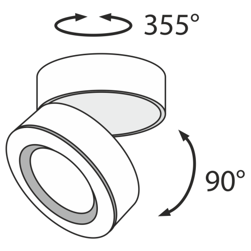 Светильник потолочный Maytoni Technical Treviso C023CL-L20B - фото 3